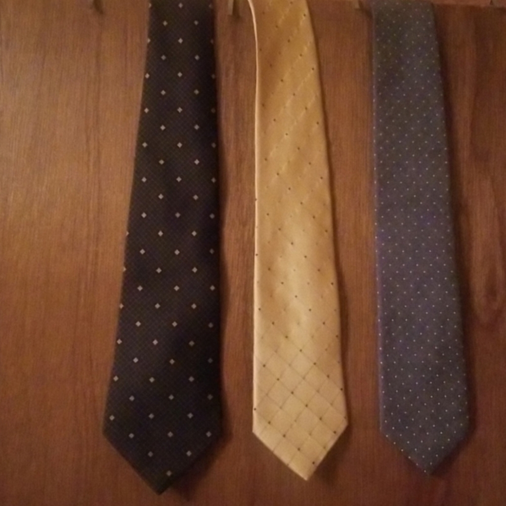 Tommy Hilfiger, Nautica And Izod Men Ties Set Of Three